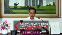 Momen Idul Adha, Jokowi Sebut Covid-19 Ujian yang Sungguh Berat dan Nyata