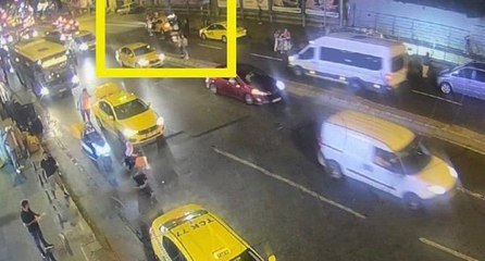 Turistleri soyan taksici böyle yakalandı