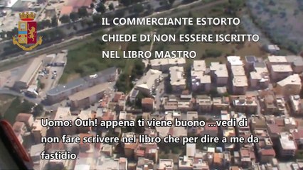 Mafia, il commerciante paga il pizzo e chiede al boss: "Non scrivere il mio nome sul libro mastro"