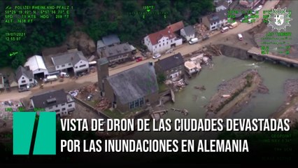 Las inundaciones en Alemania dejan daños de 2.000 millones en infraestructuras