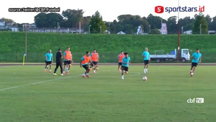 Latihan Perdana Timnas Brasil Jelang Lawan Jerman di Olimpiade Tokyo 2020