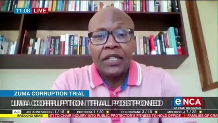 Manyi speaks on Zuma trial postponement