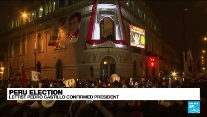 Peru socialist Castillo confirmed president after lengthy battle over results