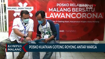Ormas Hingga Organisasi Pemuda Dirikan Posko Bantuan Untuk Warga Terdampak Pandemi