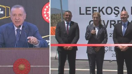 Açılışta fark ettiği eksiği es geçmedi! Bakan'dan sözü alan Cumhurbaşkanı Erdoğan, salondakileri de şahit tuttu