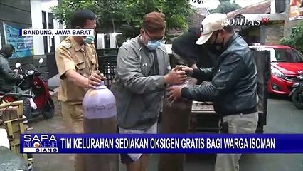 Kelurahan Babakan Sediakan Tabung Oksigen Gratis Bagi Warga yang Tengah Isoman