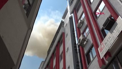 Son dakika haberi... YANGINDA MAHSUR KALAN KEDİLER İTFAİYE EKİPLERİNCE KURTARILDI