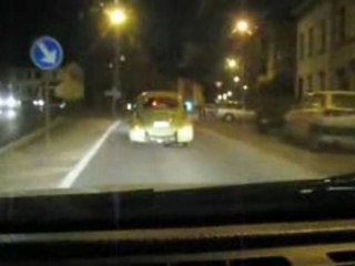 Pistache first ride seen from chris's Porsche 914