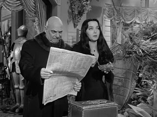 La famiglia Addams -1x26- Morticia manda avanti la baracca [DvdRip Ita]