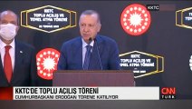 Bakan Karaismailoğlu'ndan söz alan Erdoğan salona seslendi: Siz de şahit olun