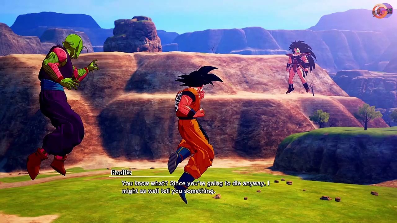 Raditz's arrival and mischief on Earth, DBZ Kakarot Part 02.
