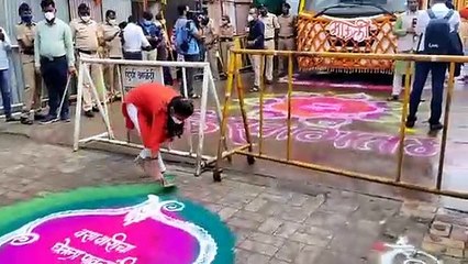 Muli charan in pandharpur