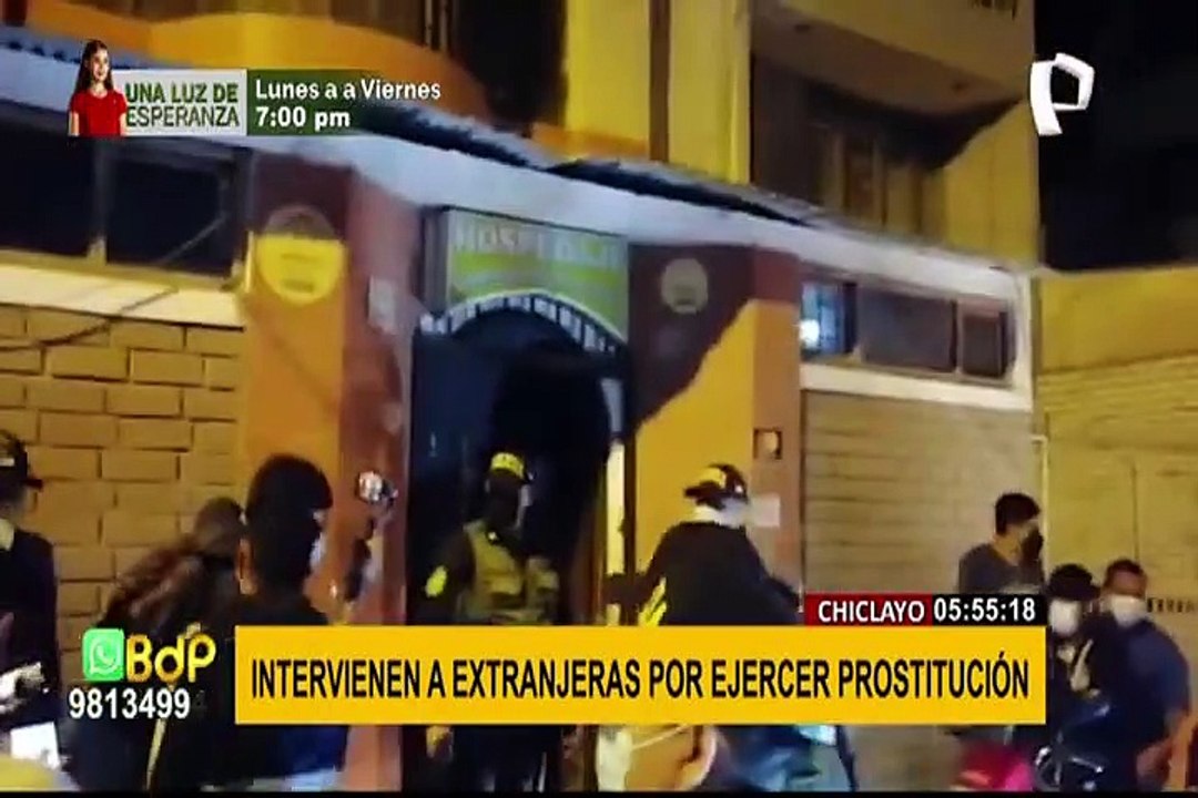 Operativo en Chiclayo: Intervienen a 30 extranjeras por ejercer la prostitución