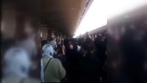 Tahran metrosundaki elektrik kesintisi rejim karşıtı protestolara yol açtı