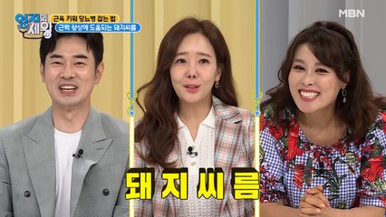 근육 키워 당뇨 잡자~! 근력 뿜뿜~♬ [돼지씨름]