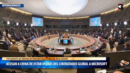 Acusan a China de estar detrás del ciberataque global a Microsoft