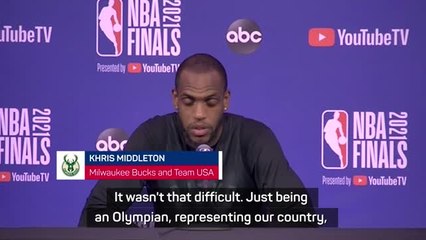 Download Video: Representing USA at Olympics not a difficult decision - Middleton