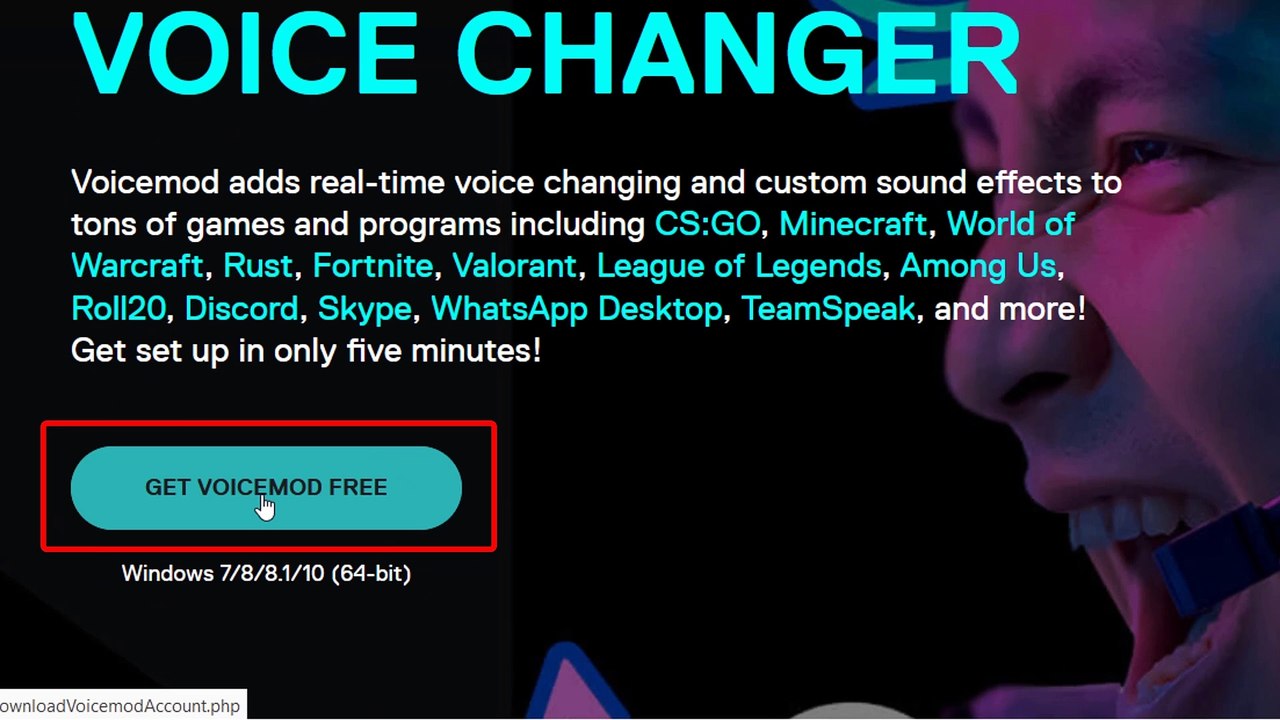 How to install VoiceMod on Windows