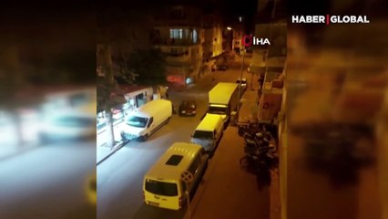 Polis ile drift yapan sürücü arasında nefes kesen kovalamaca