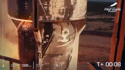 Bezos vai ao espaço