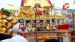 Lord Jagannath Takes Brief Halt In His Journey As Rain Lashes Puri