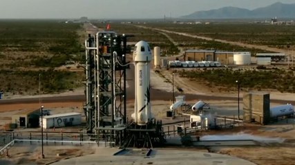 Watch: Jeff Bezos' space voyage on Blue Origin's maiden human flight