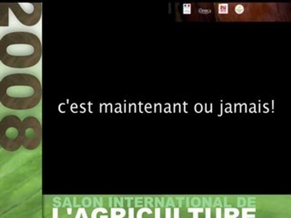 Le salon de l'agriculture : c'est maintenant ou jamais !