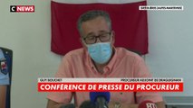 Le procureur adjoint de Draguignan Guy Bouchet revient sur les premiers éléments de l’enquête après la traque dans les Alpes-Maritimes