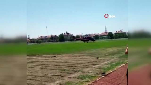 Ambulans helikopterde görevli ATT, Türkiye’nin ikinci defa içini ısıttı