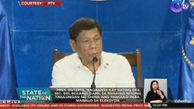 Pres. Duterte, nagbanta ng libel laban kay ex-DFA Sec. Del Rosario | SONA
