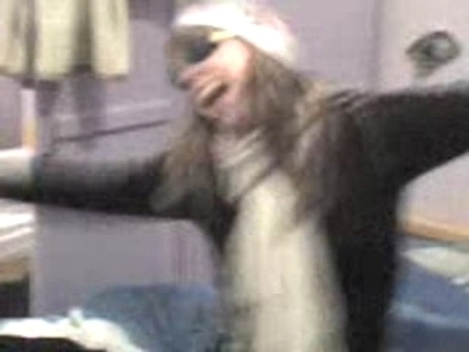 Flavie qui nage