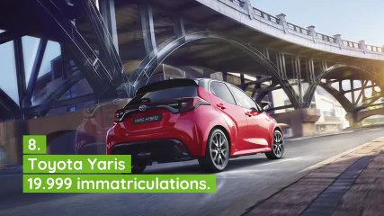 Le top 10 des voitures les plus vendues en France (1er semestre 2021)