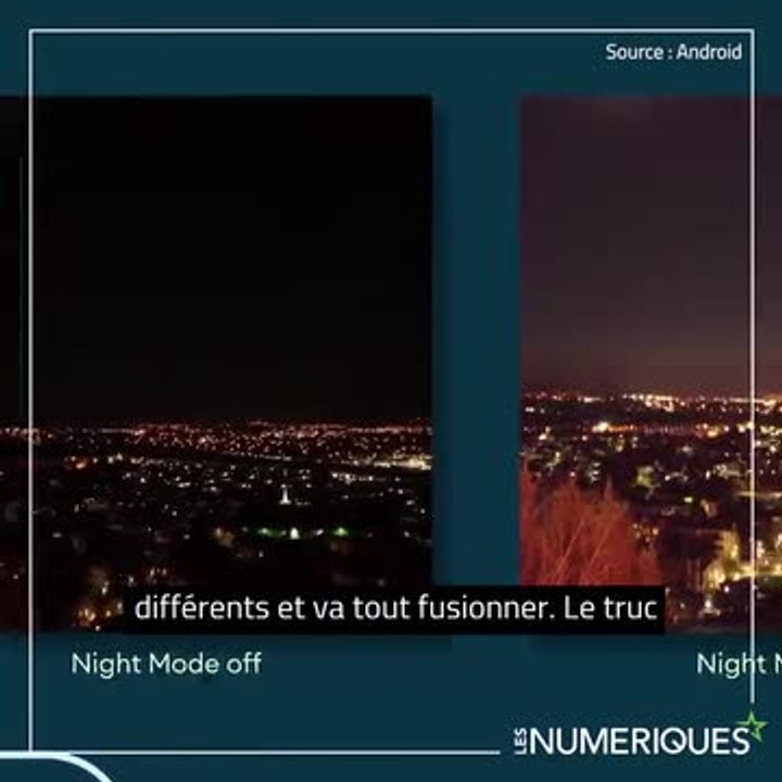 Mode nuit de Google