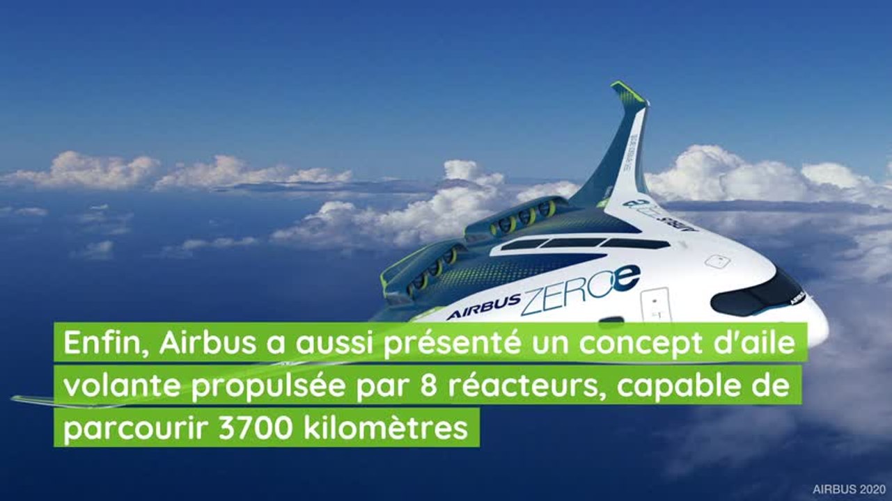 L’hydrogène, le futur kérosène vert des avions Airbus ZEROe