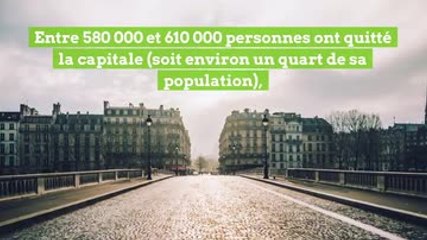 Confinement : l'Insee fait le point sur l'exode des Parisiens