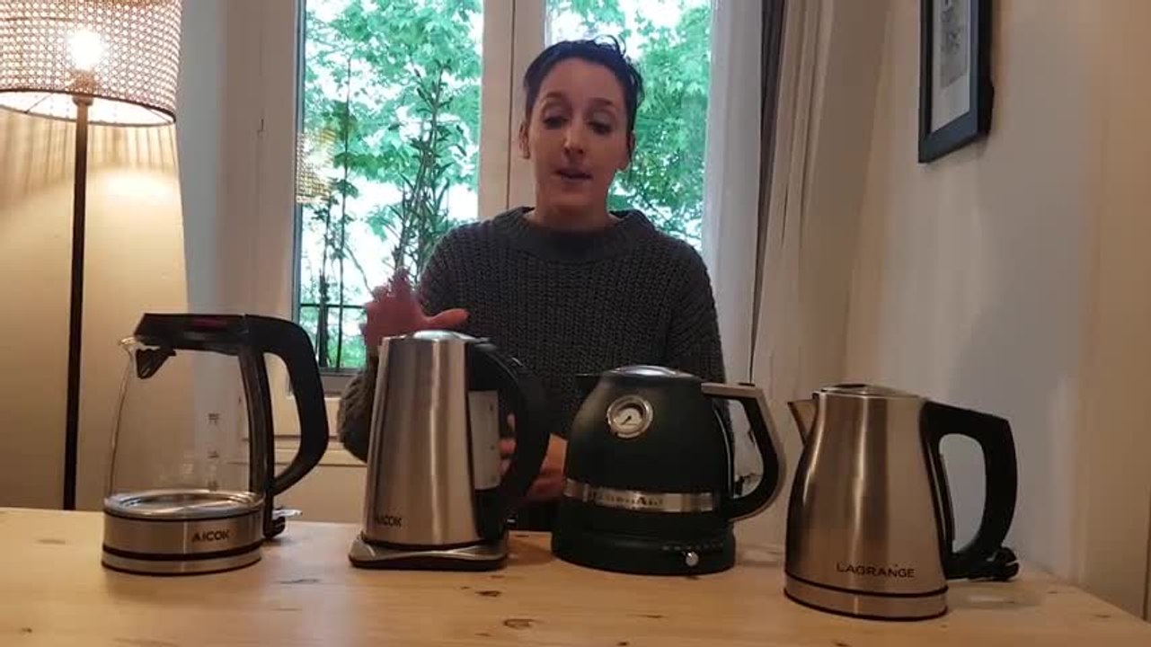 Les bouilloires électriques arrivent en test