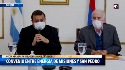 Convenio entre Energía de Misiones y San Pedro