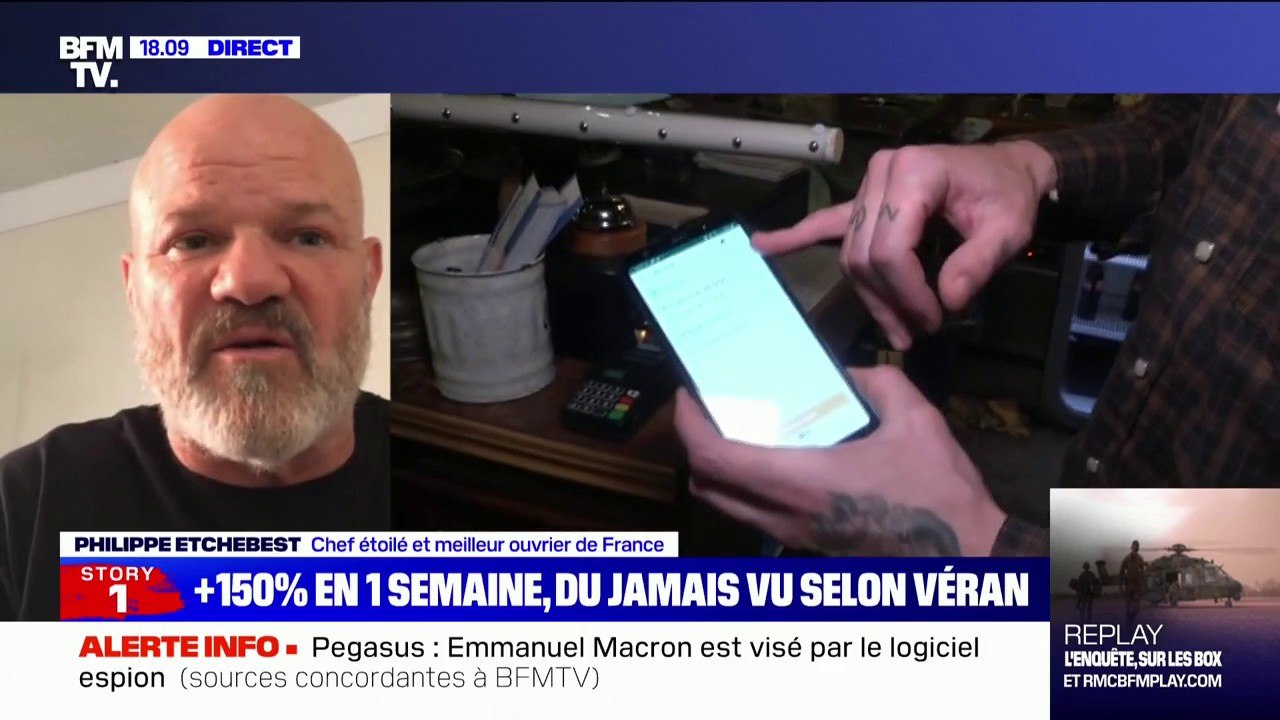 Philippe Etchebest sur le pass sanitaire: "On peut servir d'outil mais pas d'otage"