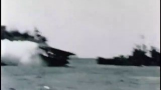 THE SAGA OF THE CARRIER USS FRANKLIN (CV-13) - HOW IT GOT THROUGH THE FIRE - WWII COLOR DOCUMENTARY