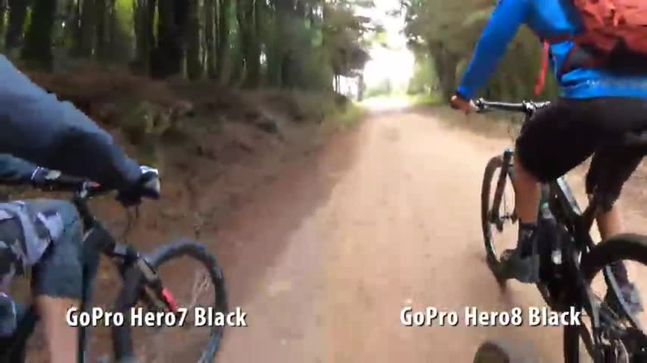 Comparatif stabilisation Gopro 7 VS Gopro 8