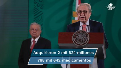 "Lo logramos", afirma Alcocer tras compra consolidada de medicamentos