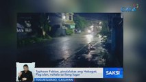 Typhoon Fabian, pinalalakas ang Habagat; Pag-ulan, naitala sa ilang lugar | Saksi