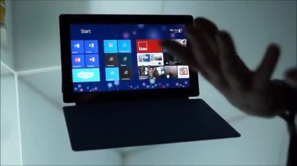 microsoft surface : 1er contact