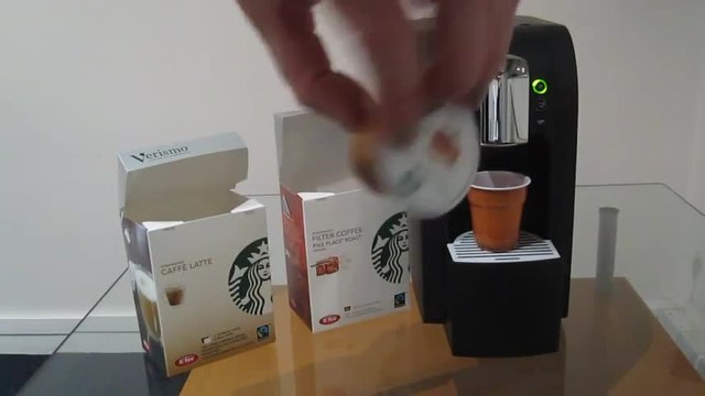 Starbucks Verismo espresso