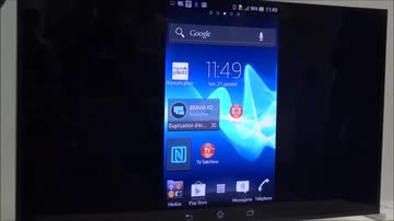 tv sony 2013 w92