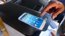 Les Numériques : Démonstration du NFC dans l'imprimante Samsung Xpress C460FW