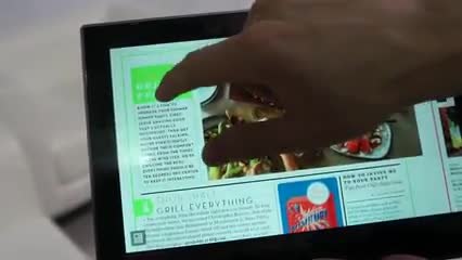 Les Numériques : Prise en main la tablette Kobo Arc