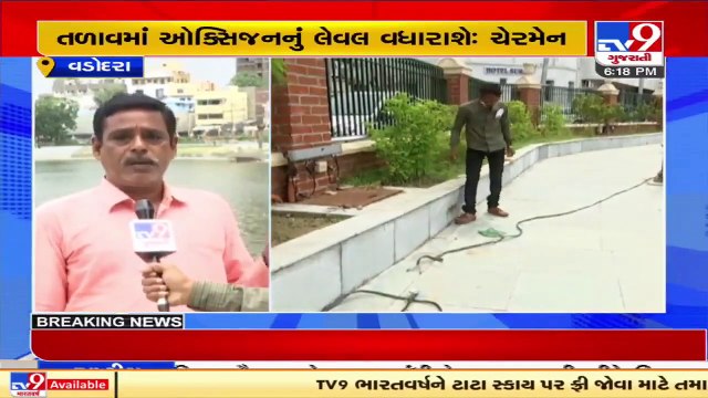 Despite spending crores on beautification of Sursagar lake, filth accumulates in the lake, Vadodara