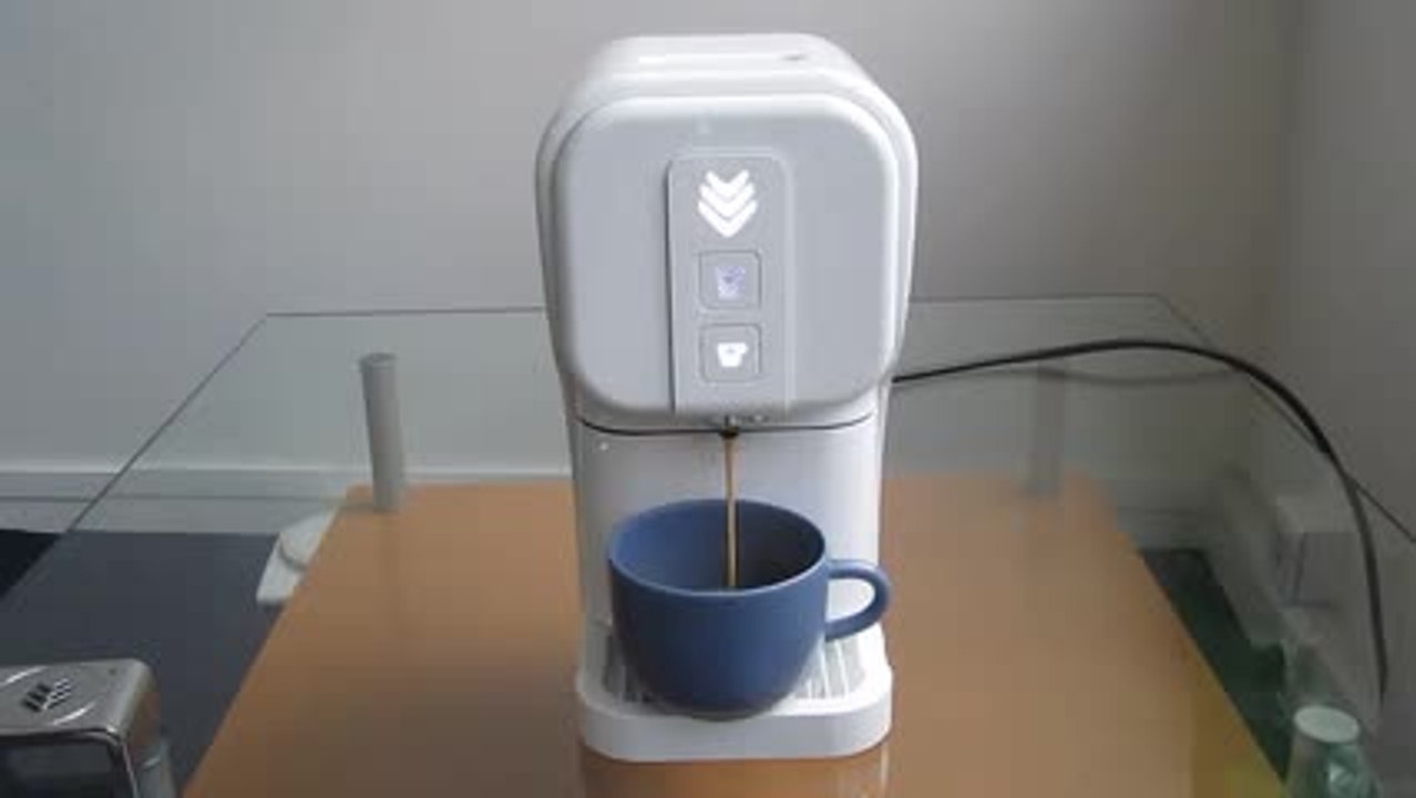 Les Numériques : Cafetière à dosettes Malongo Ek'Oh, personnalisation de la taille du café