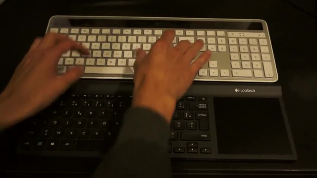 Les Numériques : test clavier Logitech TK820